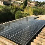 pose panneau solaire chantier-bouillargue