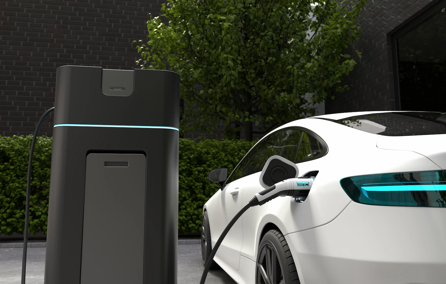 Borne de recharge pour voiture électrique