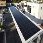 Projet d’ombrières photovoltaïques pour Clean Center à La Calmette