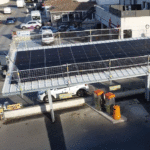 Projet d’ombrières photovoltaïques pour Clean Center à La Calmette