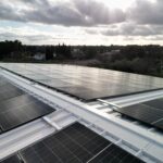 pose panneau solaire chantier-Marguerittes